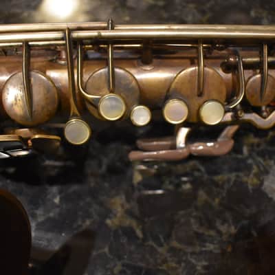Pierret Super "Artiste" Tenor 1953-1958 Dark Vintage Brass Saxophone image 16