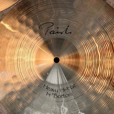 ULTRA CRISP Very Early PAISTE SIGNATURE 14” HEAVY HIHATS 1080 1204 g Don’t Pay $720!! image 4