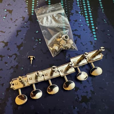 Squier Vintage Style Tuning Keys 2024 - Nickel image 1
