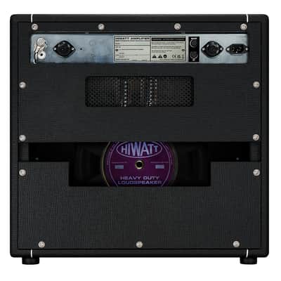 Hiwatt DR504 Combo 1x12 - Custom Hiwatt 50W Combo w/ 1x12" Fane Speaker Purpleback image 2