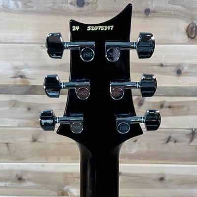 PRS S2 Custom 24-08 Electric Guitar - Black Amber image 6