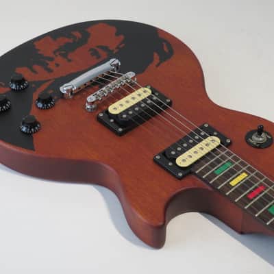 2004 Epiphone Les Paul Special One Love Bob Marley Ltd Edition Electric Guitar image 9
