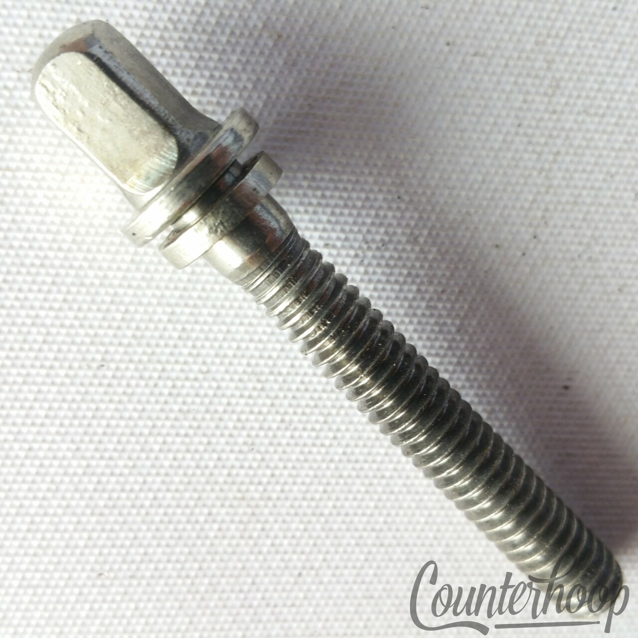Leedy 1 1/2" Tension T-Rod Nickel Plating Snare/Tom Drum Standard Size Threading — main photograph