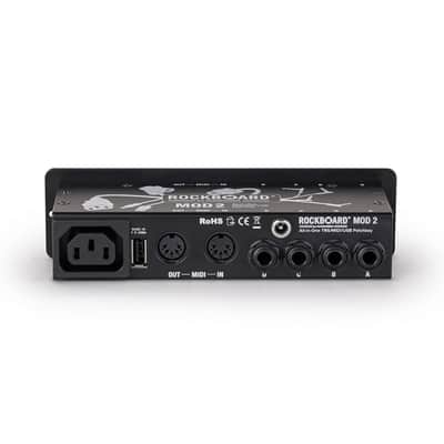 Rockboard MOD2 V2 4xTRS 2xMIDI 1xUSB Pedalboard Patchbay + IEC Power Patch Cable image 10