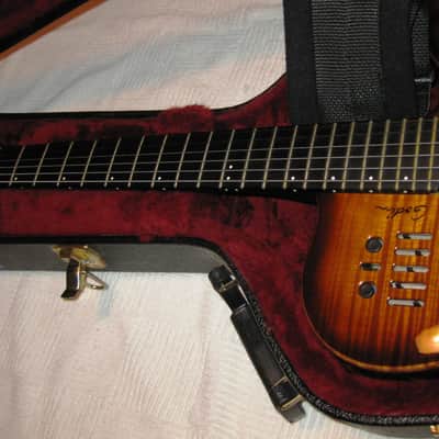 Godin Multiac Jazz SA Lighburst with OHSC, strap image 7