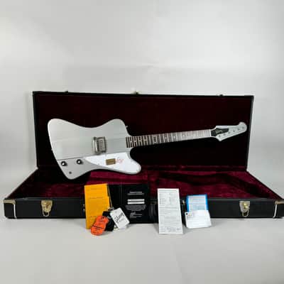 Gibson Custom Shop ‘63 Firebird Aged 2016 - Silver Mist image 1