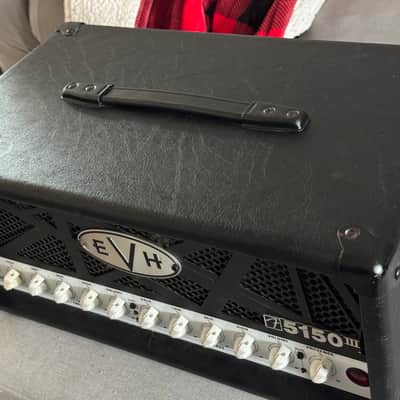 EVH 5150 III 6L6 3-Channel 50-Watt Guitar Amp Head first version - Black image 3