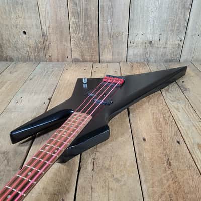 Hondo Death Dagger 1980s Refinished with original hard case - Black image 7
