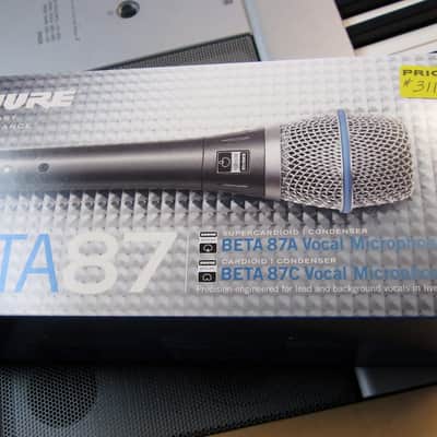 Shure BETA 87A Supercardioid Dynamic Mirophone 2004 - Present - Black image 1