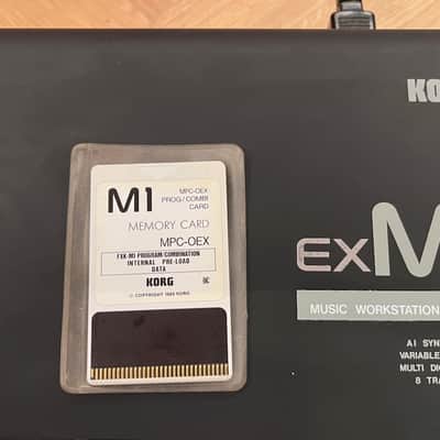 Korg M1 EX with rare MPC-0EX Card image 7