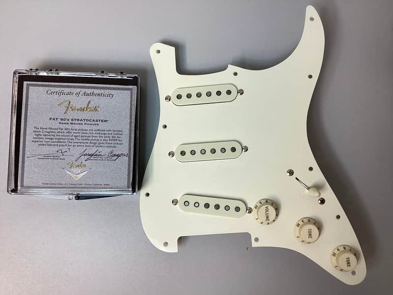 Josefina Fender Stratocaster Loaded Pickguard 2026 Fat 60's Hand Wound With COA image 1