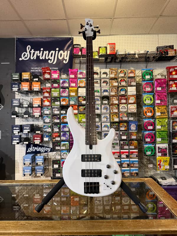 Yamaha TRBX304 4-String Bass White image 1