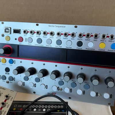 Five12 Vector Sequencer and Jack Expander Mk1 Silver Eurorack Module image 2