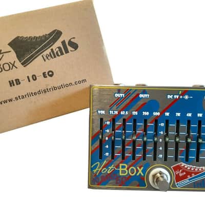 Hot Box Pedals HB-10 EQ 10 Band EQ Guitar Effect Pedal with Volume/Gain | Special PROMO ONLY $57.00 image 5