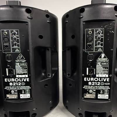 ( PAIR ) Behringer Eurolive B212D 550-Watt 12" Powered Speaker - Very Good Condition image 3