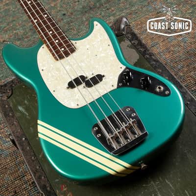 1998 CIJ Fender '69 Competition Mustang Bass Reissue MB-SD/CO Seymour Duncan image 6