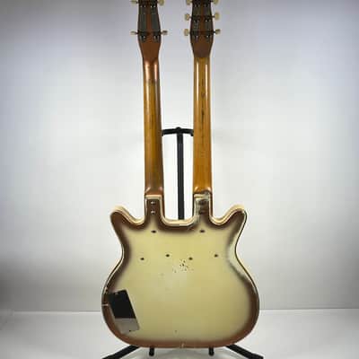 1959 (First Year) Danelectro Vintage 3923 Semi-Hollowbody Guitar / Bass Doubleneck w/ Case image 19