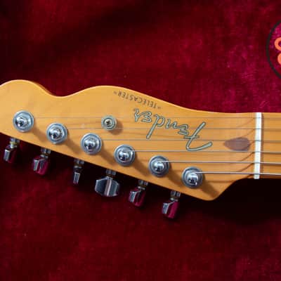 1993 Fender Japan TL52-65SPL '52 Micawber Keith Richards Telecaster MIJ Blonde Tweed HSC image 3