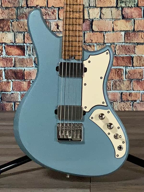 Alpher Instruments Cobia Prime V2 Baritone 2024 - Ice Blue Metallic image 1