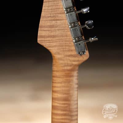 Xotic XSC-2 Swamp Ash HSS S-Style w/ Roasted Flame Maple Neck – Surf Green image 6