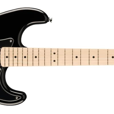 Squier FSR Sonic Strat Maple Black image 1