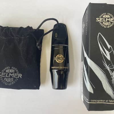 Lightly Used Selmer S80 F Alto Saxophones Mouthpiece with Ligature and Cap image 1