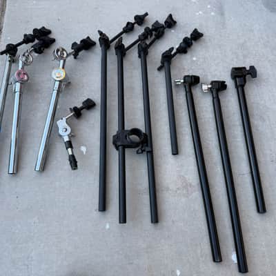 Alesis Cymbal Boom Arm - Satin Black 11 Pieces image 1