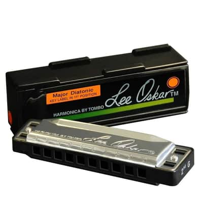 Lee Oskar 1910-B Major Diatonic Harmonica - Key of B - Orange Label (1910) image 2