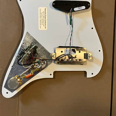Warmoth Stratocaster Loaded Tortoiseshell Pickguard Gibson BB2/Dimarzio Area 61 image 8