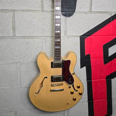 Epiphone Sheraton II 2012 - Natural- w/ Gator Hard Case image 2