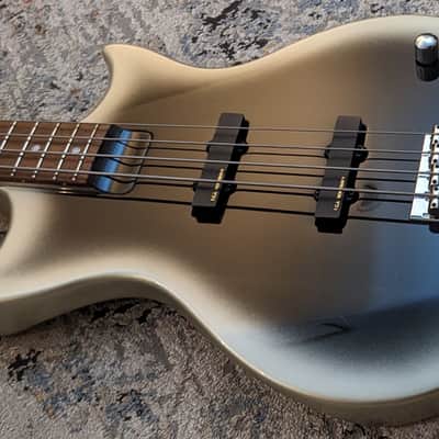 1999 Burny / Fernandes WSB-80EV Eins:Vier Lüna's signature model- black with silver burst image 7