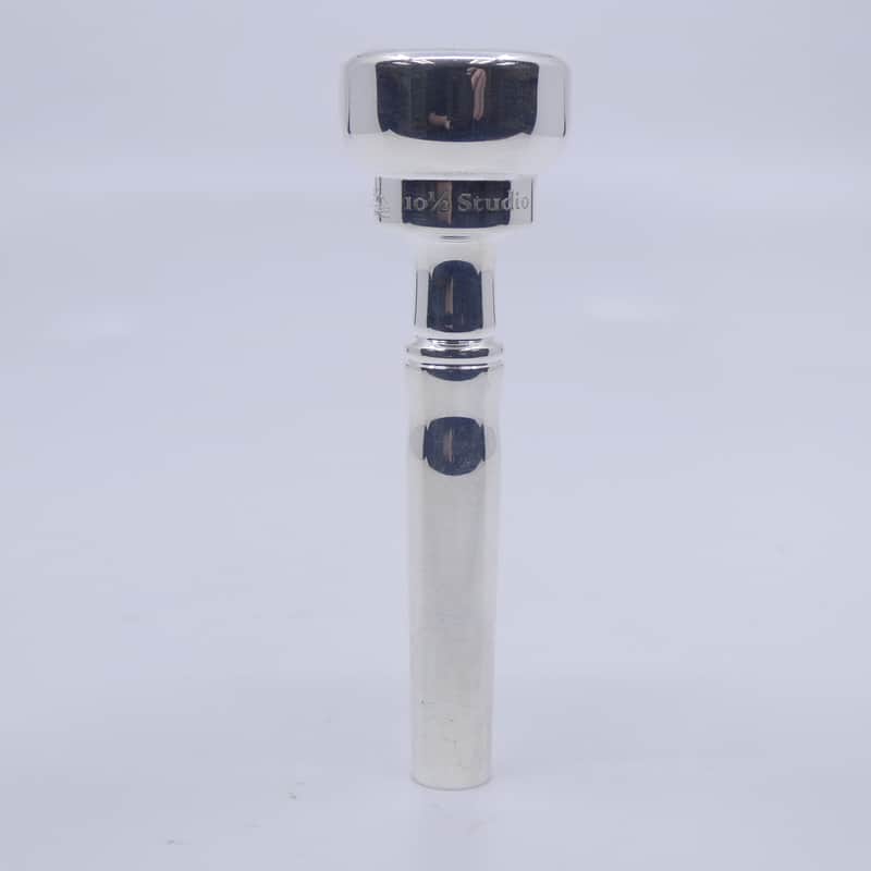 ACB 10 1/2 Studio Trumpet Mouthpiece - Silver image 1