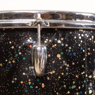 1964 Slingerland Mardi Gras Pearl Gene Krupa Deluxe Drum Set image 7