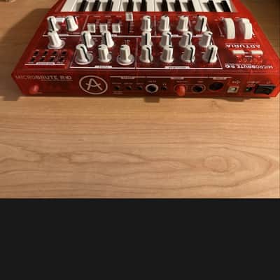 Arturia MicroBrute Red 25-Key Synthesizer 2014 - 2021 - Red image 8