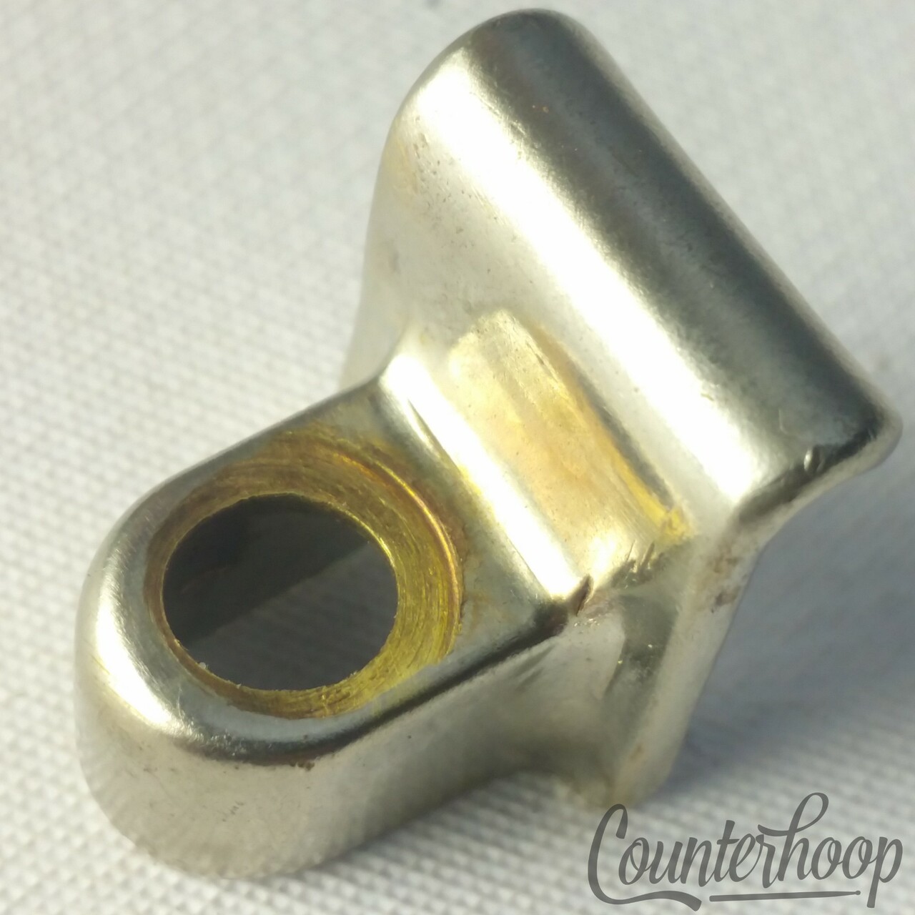 Leedy Tension T-Rod Clip Single-Flange Rim Floor/Tom/Snare Drum 20s USA Nickel* — main photograph