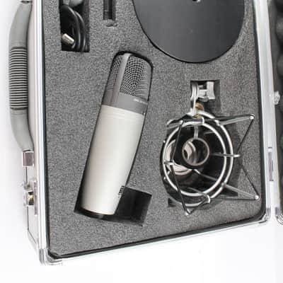 RARE, DISCONTINUED SAMSON C03U USB CONDENSER MICROPHONE IN CASE WITH ACCESSORIES - GOOD, USED & WORKING image 3