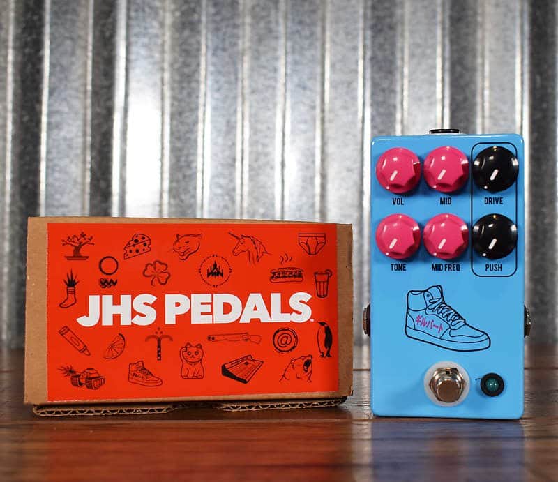 JHS Pedals Paul Gilbert PG-14 Overdrive Distortion Guitar Effect Pedal image 1