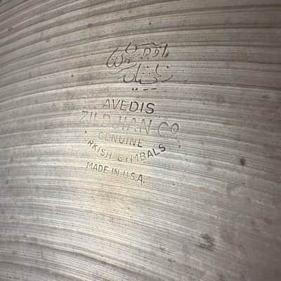 Vintage Zildjian A 22" Ride Cymbal w/ Rivets - 3120g (Bg5) image 4