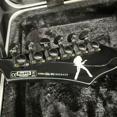 2015 Dean Dave Mustaine Zero Punk - Ebony w/ Dean ABS Case image 11