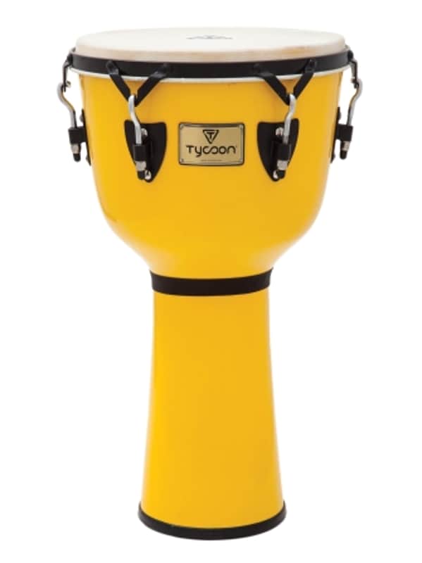 Tycoon Canary Burst Key-Tuned Djembe 14" image 1