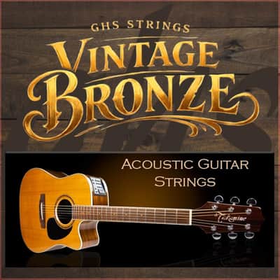 GHS VNL 12 - 54 Light Vintage Bronze Acoustic String Set image 2