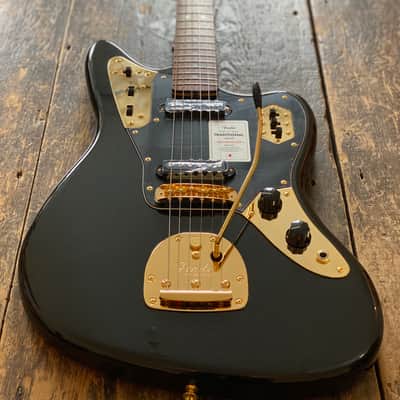 Fender Japan Traditional 2025 Ltd Edition Collection '60s Jaguar Black Pearl w/ Matching Headstock image 1