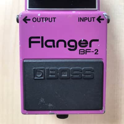 Boss BF-2 Flanger 1984-1990 (Green Label) Made In Japan | Reverb