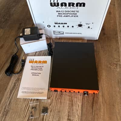 Warm Audio WA12 Discrete Mic Pre 2012 - 2018 - Orange - MINT! image 1