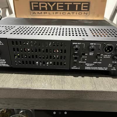 Fryette PS‑2 Power Station Integrated Reactance Amplifier 2010s - Silver image 2