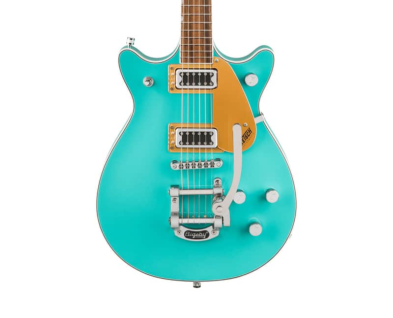 Gretsch G5232T Electromatic Double Jet FT w/Bigsby - Caicos Green image 1