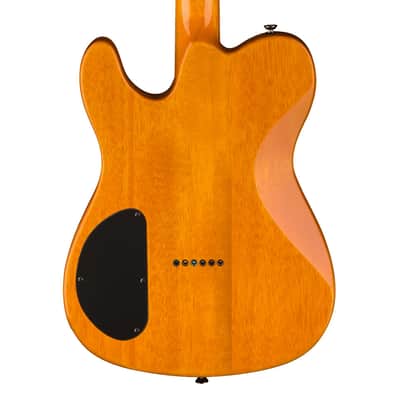 Used Fender Custom Telecaster FMT HH - Amber w/ Laurel FB image 7