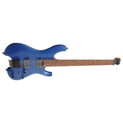 Ibanez Q52LBM Q Standard Headless Electric Guitar - Laser Blue Matte image 4