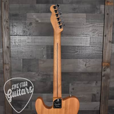 Fender American Acoustasonic Telecaster All-Mahogany - Natural with Deluxe Gig Bag image 7