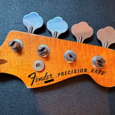 Fender Precision Bass Rare A Width Neck 1977 - Flame Maple image 16
